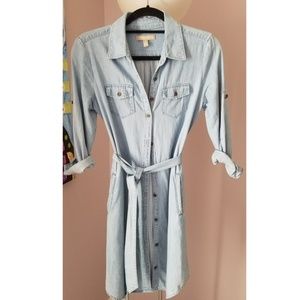 Banana Republic Light Chambray Shirtdress